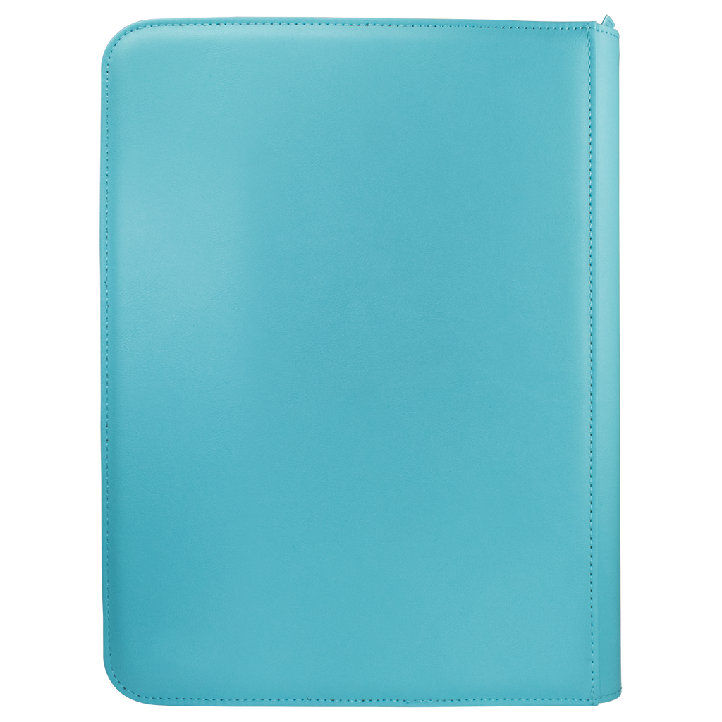 Vivid 9-Pocket Zippered PRO-Binder - Light Blue - Local Pickup Only