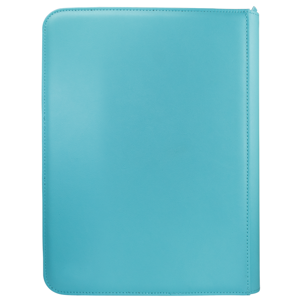 Vivid 9-Pocket Zippered PRO-Binder - Light Blue - Local Pickup Only