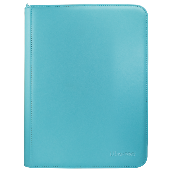 Vivid 9-Pocket Zippered PRO-Binder - Light Blue - Local Pickup Only