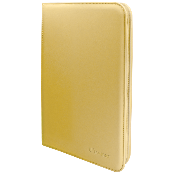 Vivid 9-Pocket Zippered PRO-Binder - Yellow - Local Pickup Only