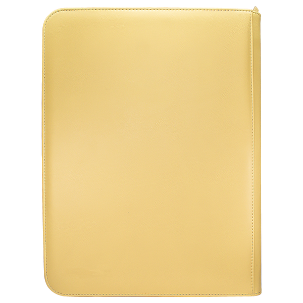 Vivid 9-Pocket Zippered PRO-Binder - Yellow - Local Pickup Only
