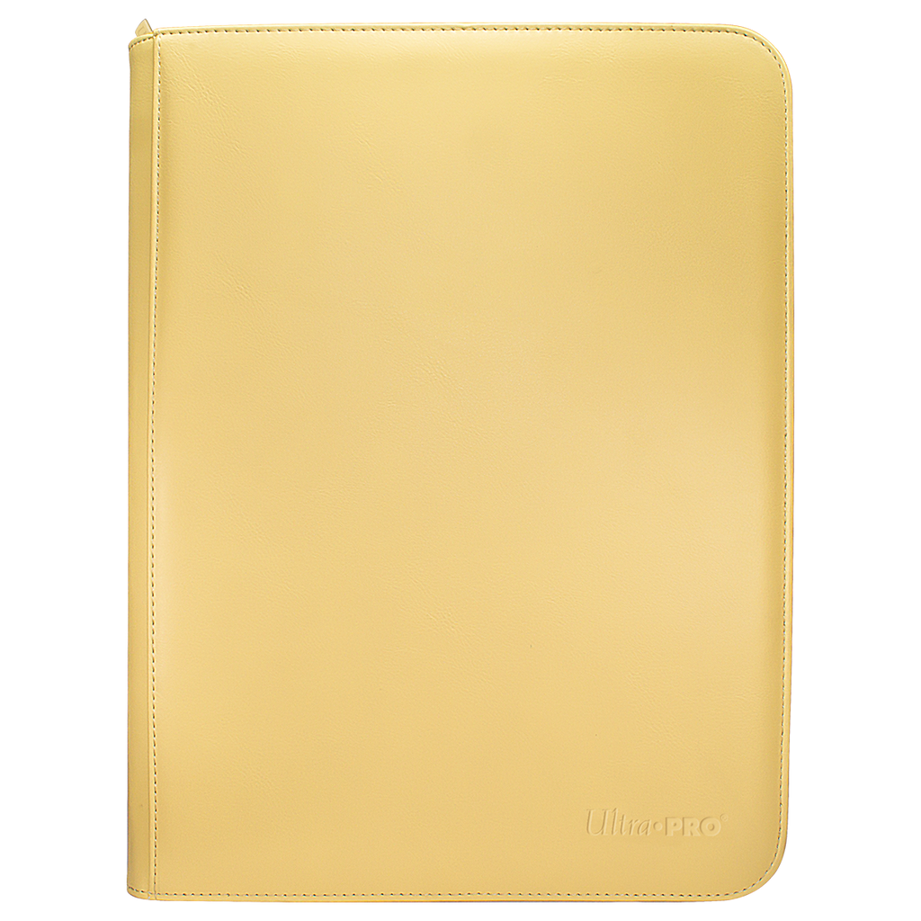 Vivid 9-Pocket Zippered PRO-Binder - Yellow - Local Pickup Only