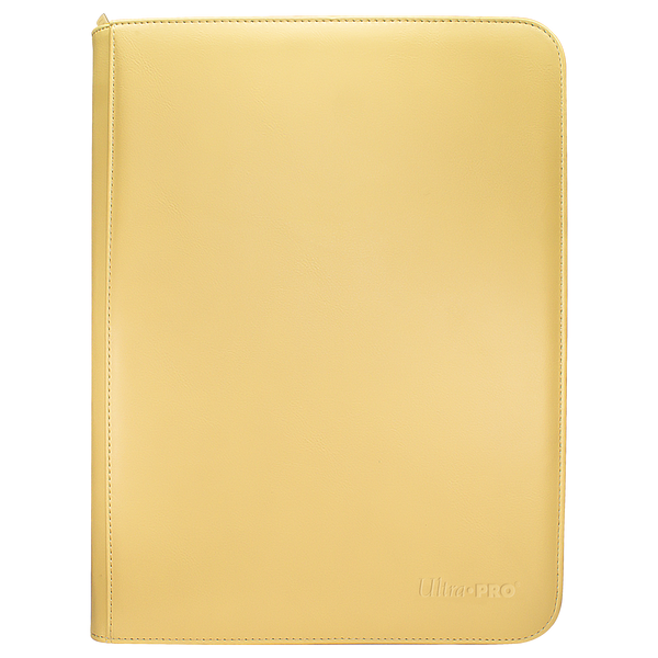 Vivid 9-Pocket Zippered PRO-Binder - Yellow - Local Pickup Only