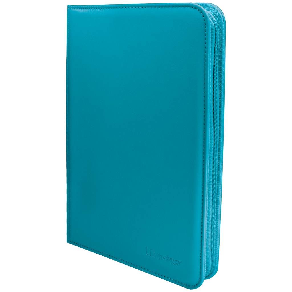 Vivid 9-Pocket Zippered PRO-Binder - Teal - Local Pickup Only