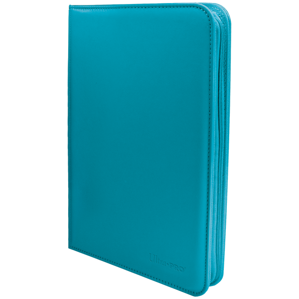 Vivid 9-Pocket Zippered PRO-Binder - Teal - Local Pickup Only