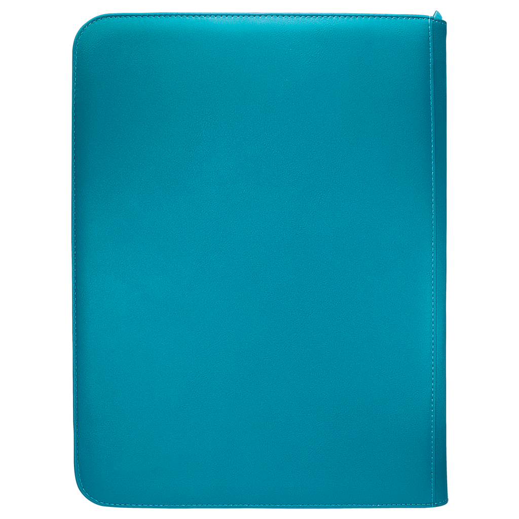 Vivid 9-Pocket Zippered PRO-Binder - Teal - Local Pickup Only