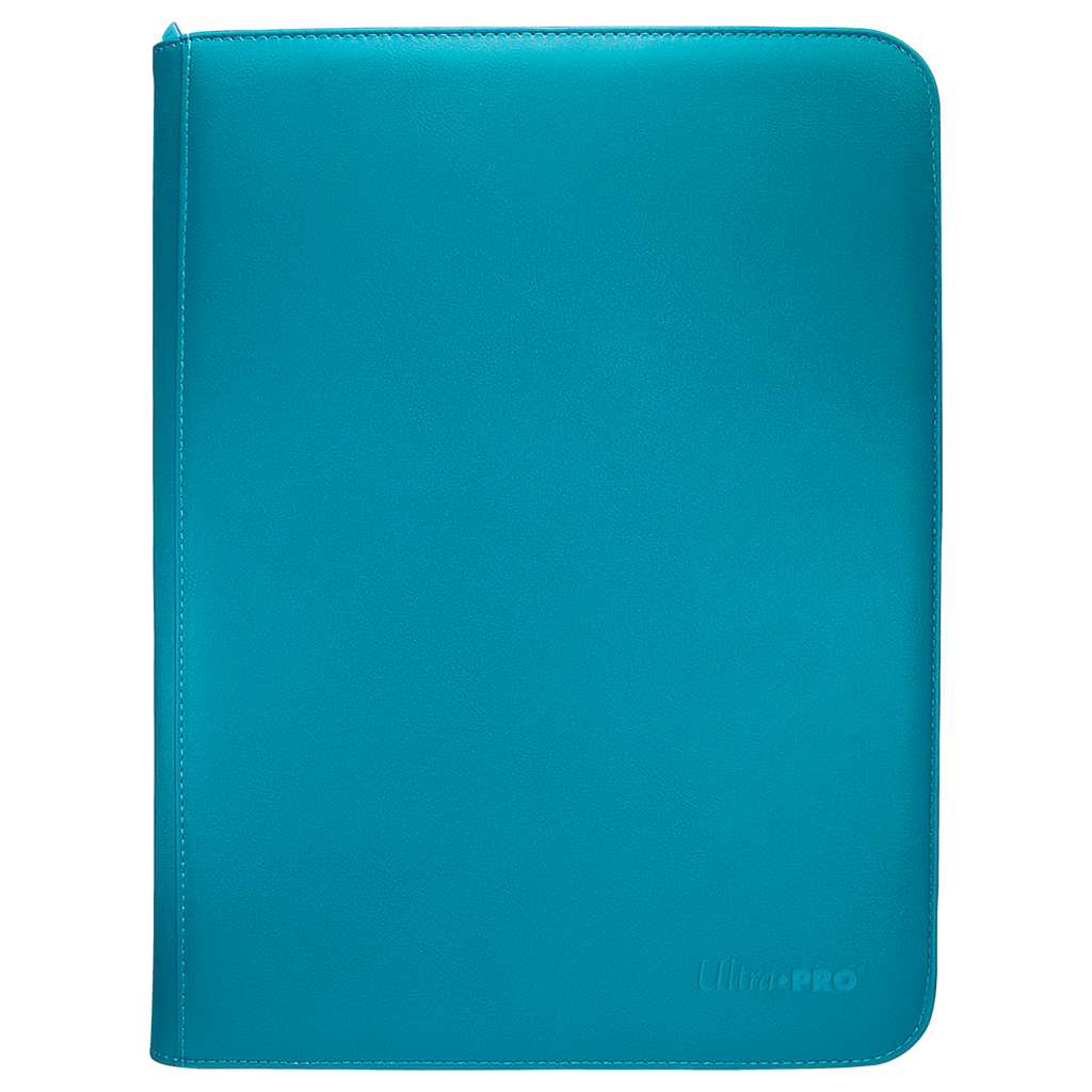 Vivid 9-Pocket Zippered PRO-Binder - Teal - Local Pickup Only