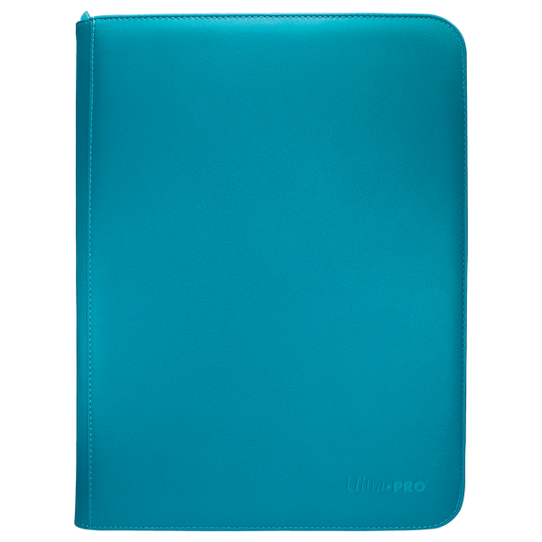Vivid 9-Pocket Zippered PRO-Binder - Teal - Local Pickup Only