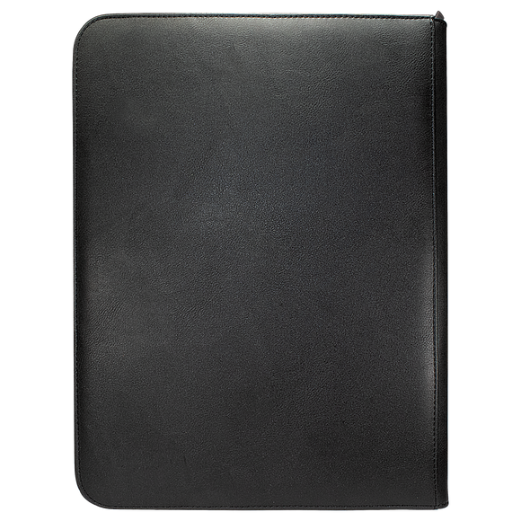 Vivid 9-Pocket Zippered PRO-Binder - Black - Local Pickup Only