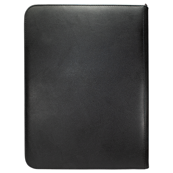 Vivid 9-Pocket Zippered PRO-Binder - Black - Local Pickup Only