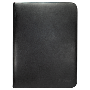 Vivid 9-Pocket Zippered PRO-Binder - Black - Local Pickup Only