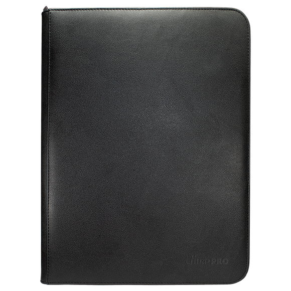 Vivid 9-Pocket Zippered PRO-Binder - Black - Local Pickup Only