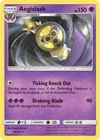 Aegislash (49) [SM - Forbidden Light] - Duel Kingdom