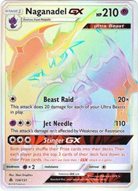 Naganadel GX (Secret) (134) [SM - Forbidden Light] - Duel Kingdom