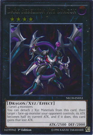 Dark Rebellion Xyz Dragon [NECH-EN053] Ultimate Rare - Duel Kingdom