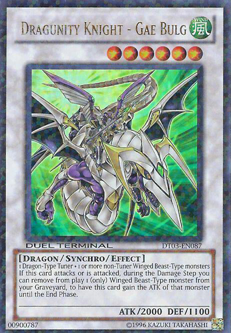 Dragunity Knight - Gae Bulg [DT03-EN087] Ultra Rare - Duel Kingdom