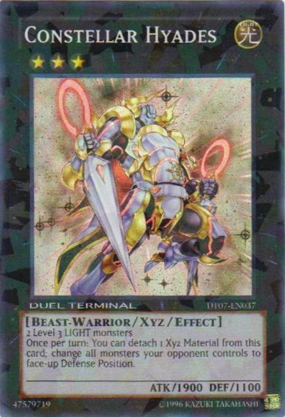 Constellar Hyades [DT07-EN037] Super Rare - Duel Kingdom