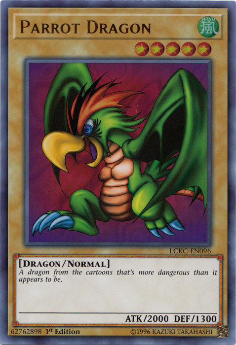 Parrot Dragon [LCKC-EN096] Ultra Rare - Duel Kingdom