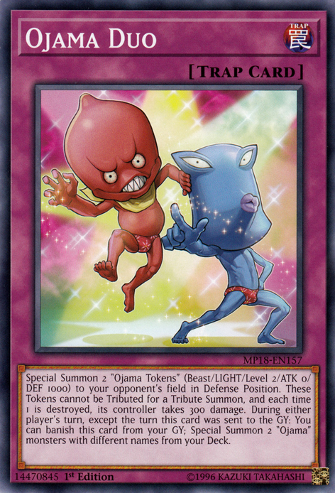 Ojama Duo [MP18-EN157] Common - Duel Kingdom