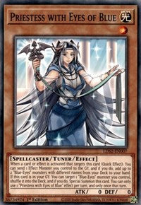 Priestess with Eyes of Blue [LDS2-EN007] Common - Duel Kingdom