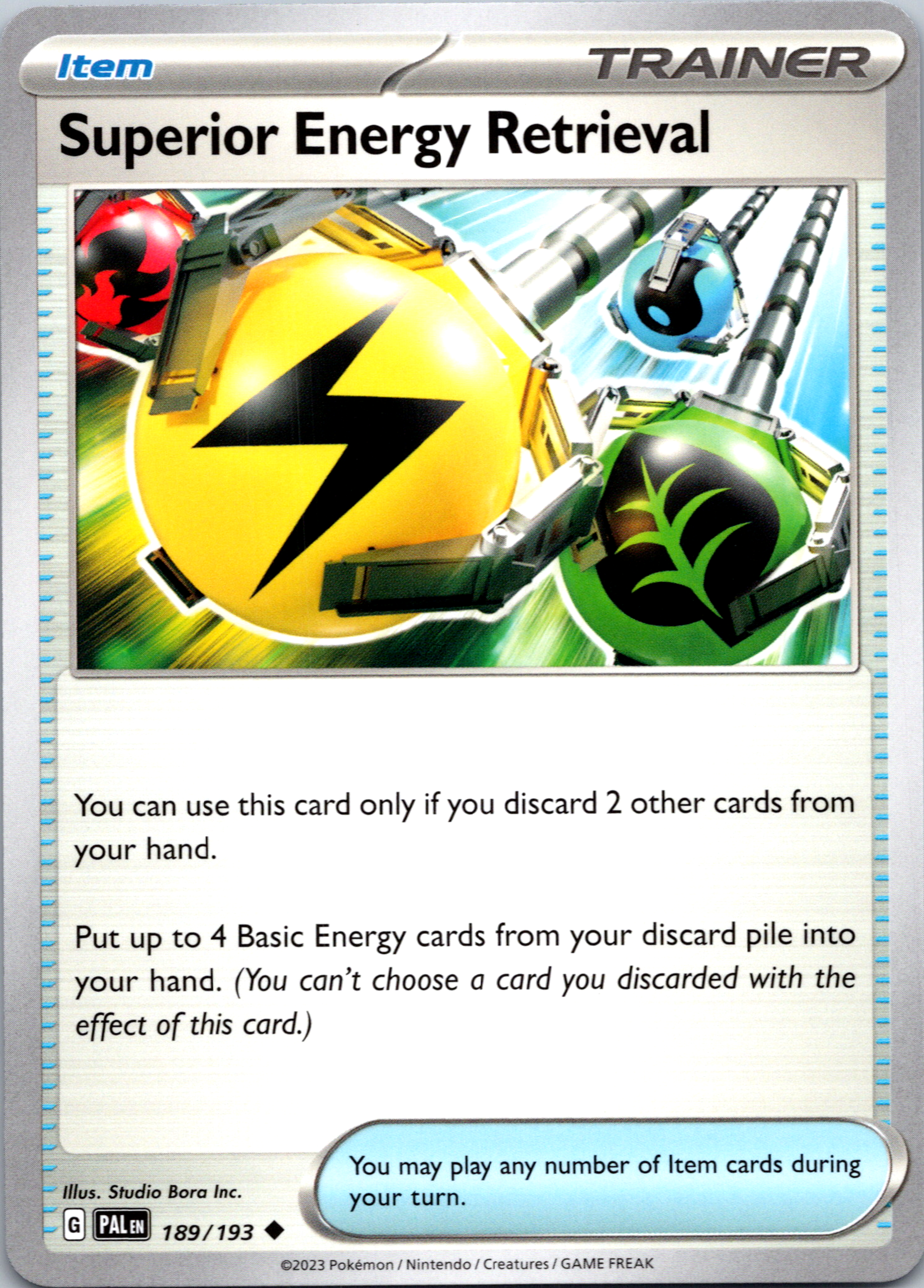 Superior Energy Retrieval (189/193) [Scarlet & Violet: Paldea Evolved]