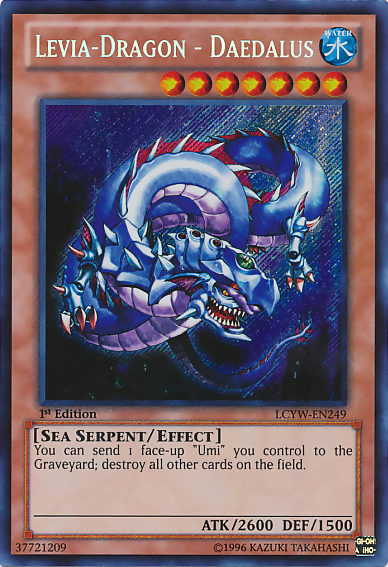 Levia-Dragon - Daedalus [LCYW-EN249] Secret Rare - Duel Kingdom