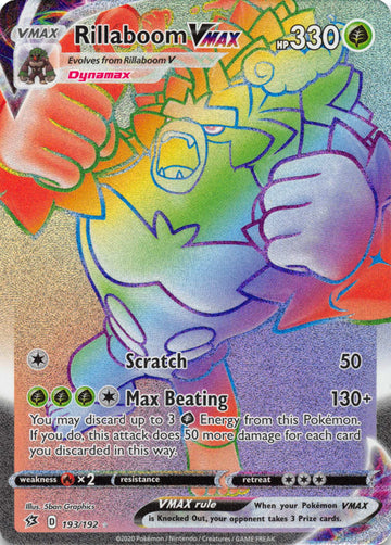 Rillaboom VMAX (193/192) [Sword & Shield: Rebel Clash]
