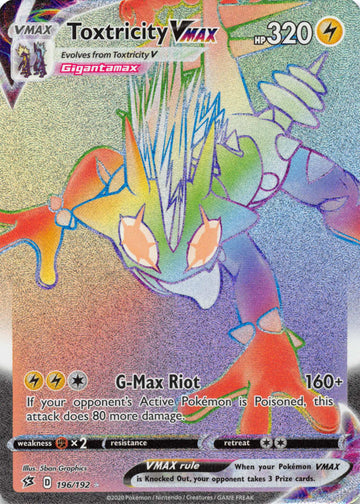 Toxtricity VMAX (196/192) [Sword & Shield: Rebel Clash]