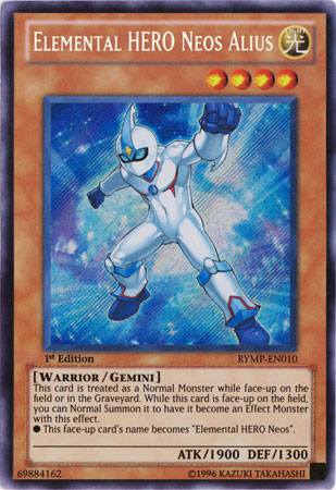 Elemental HERO Neos Alius [RYMP-EN010] Secret Rare - Duel Kingdom