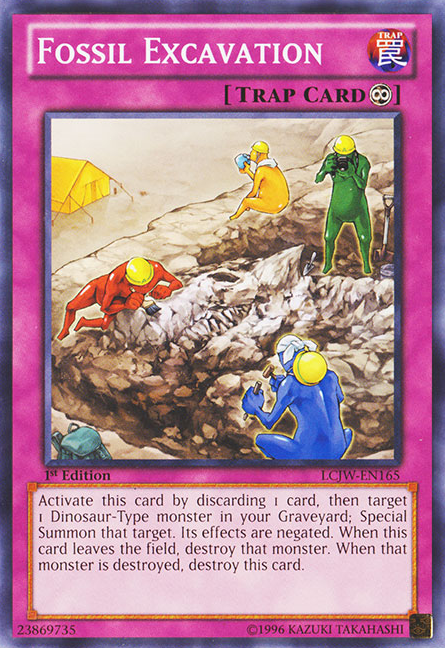 Fossil Excavation [LCJW-EN165] Common - Duel Kingdom