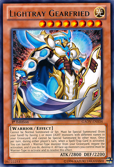 Lightray Gearfried [GAOV-EN034] Rare - Duel Kingdom