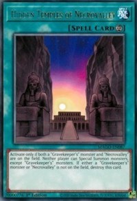 Hidden Temples of Necrovalley [MAGO-EN087] Rare - Duel Kingdom