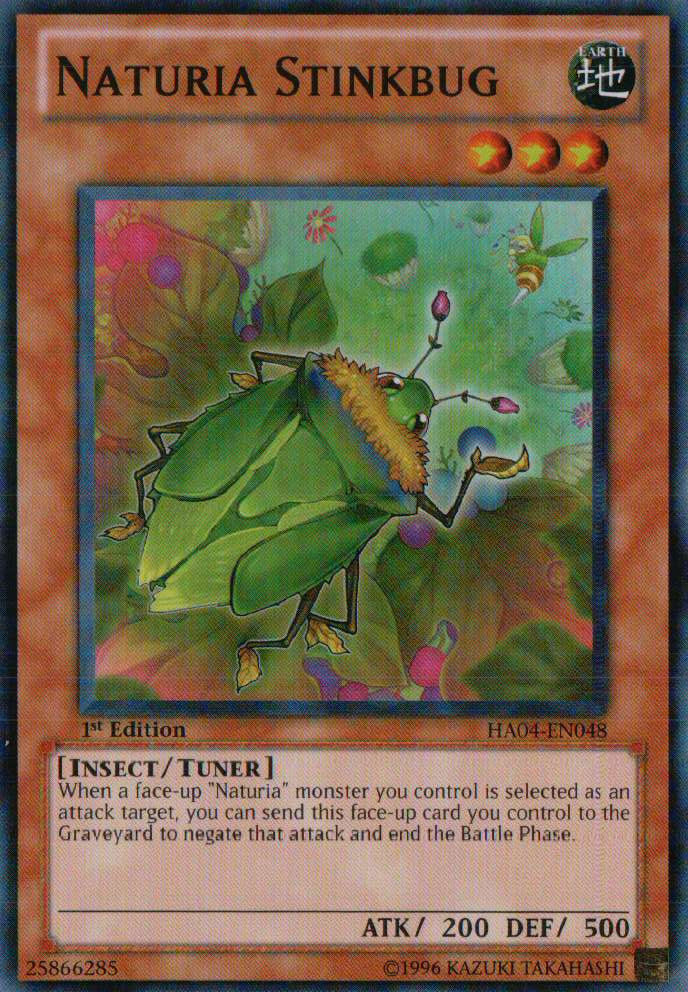 Naturia Stinkbug [HA04-EN048] Super Rare - Duel Kingdom