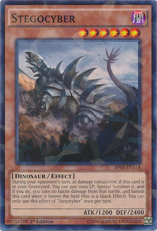 Stegocyber [BP03-EN114] Shatterfoil Rare - Duel Kingdom