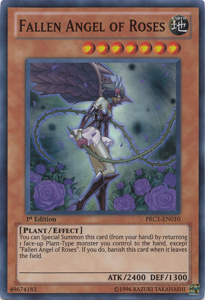 Fallen Angel of Roses [PRC1-EN010] Super Rare - Duel Kingdom