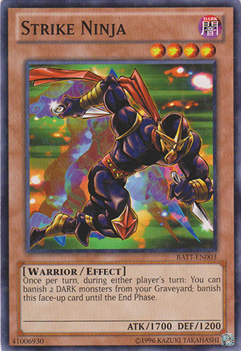 Strike Ninja [BATT-EN003] Starfoil Rare - Duel Kingdom