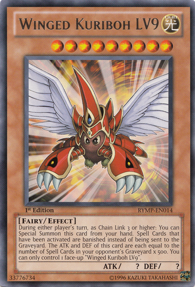 Winged Kuriboh LV9 [RYMP-EN014] Rare - Duel Kingdom