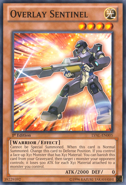 Overlay Sentinel [LVAL-EN005] Common - Duel Kingdom