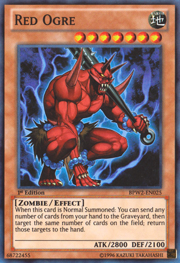 Red Ogre [BPW2-EN025] Super Rare - Duel Kingdom