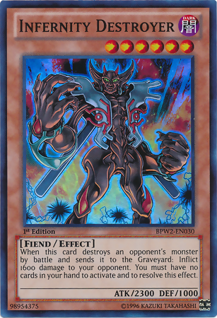 Infernity Destroyer [BPW2-EN030] Super Rare - Duel Kingdom