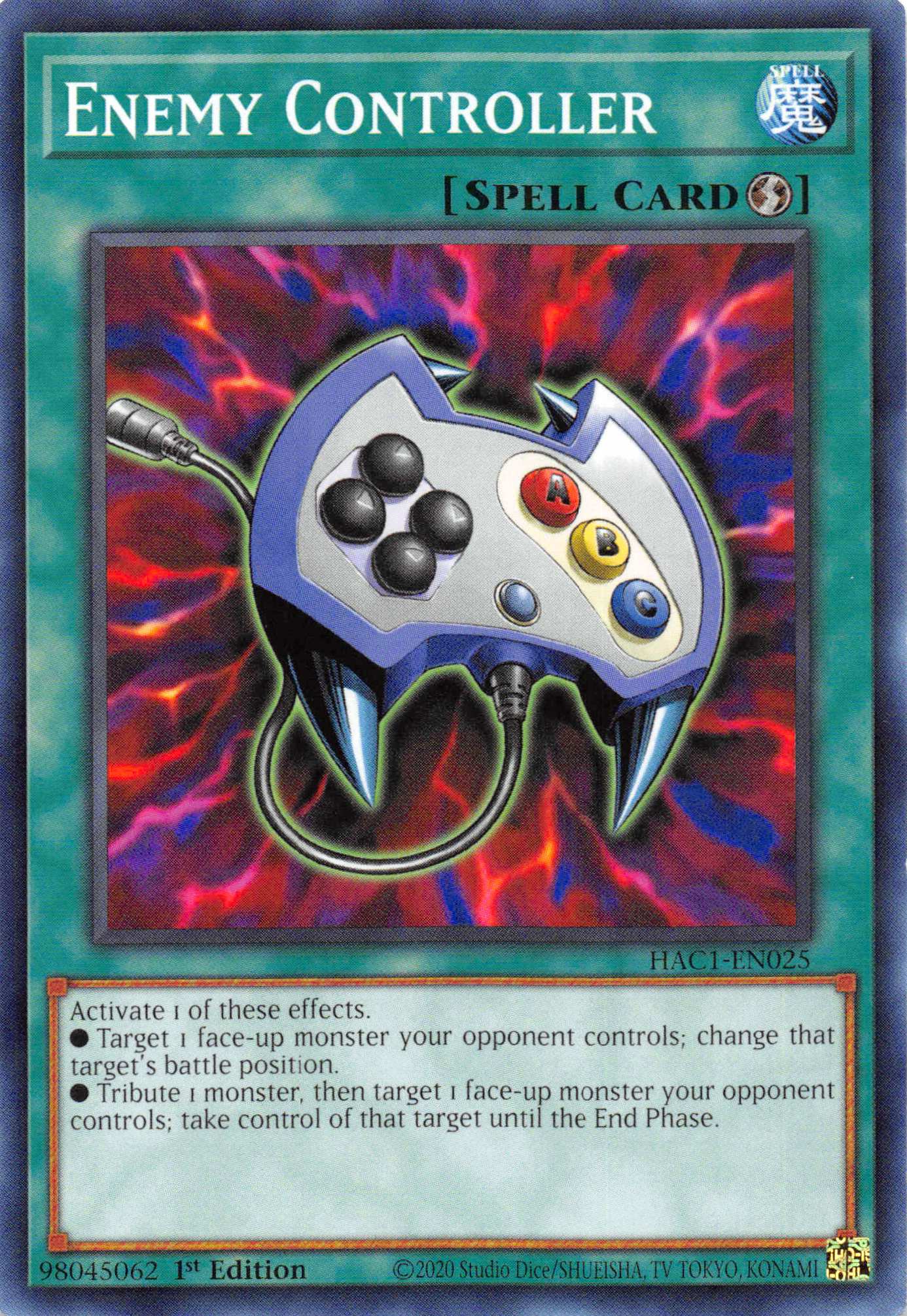 Enemy Controller [HAC1-EN025] Common - Duel Kingdom