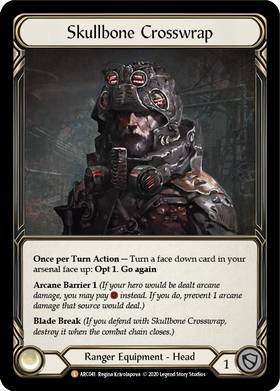 Skullbone Crosswrap [ARC041] Unlimited Rainbow Foil - Duel Kingdom