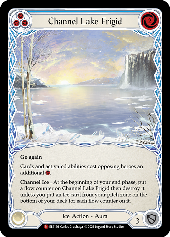 Channel Lake Frigid [ELE146] 1st Edition Normal - Duel Kingdom