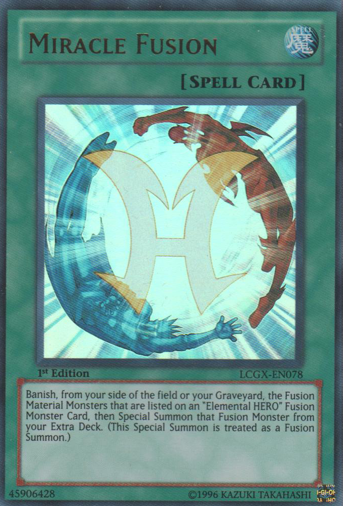 Miracle Fusion [LCGX-EN078] Ultra Rare - Duel Kingdom