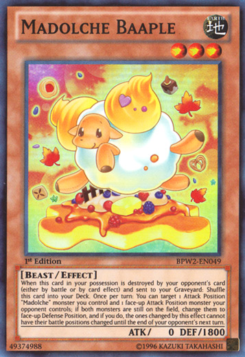 Madolche Baaple [BPW2-EN049] Super Rare - Duel Kingdom