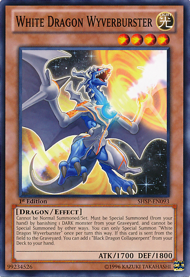 White Dragon Wyverburster [SHSP-EN093] Common - Duel Kingdom