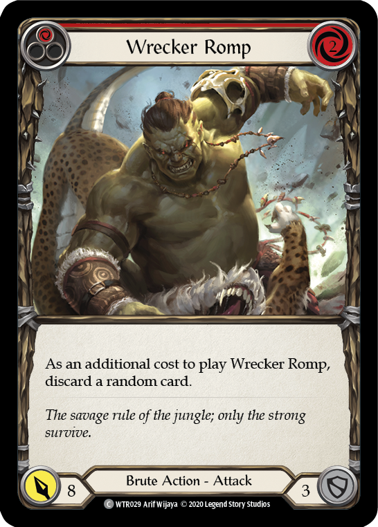 Wrecker Romp (Red) [WTR029] Unlimited Normal - Duel Kingdom