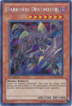 Darkness Destroyer [LCGX-EN204] Secret Rare - Duel Kingdom