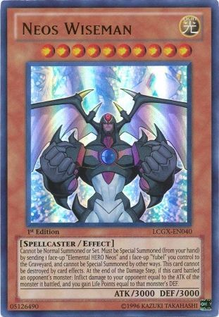 Neos Wiseman [LCGX-EN040] Ultra Rare - Duel Kingdom