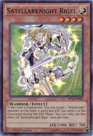 Satellarknight Rigel [SECE-EN025] Super Rare - Duel Kingdom